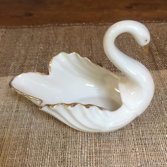Lenox Accents Lenox Swan W Gold Trim 2 High 4 Long Poshmark